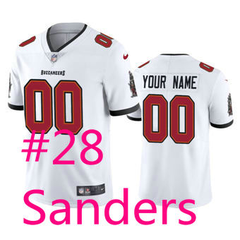 Nike Tampa Bay Buccaneers #28 Shilo Sanders White NFL jersey
