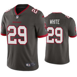 Nike Tampa Bay Buccaneers #29 Rachaad White Gray Vapor Untouchable Authentic Stitched NFL Jersey