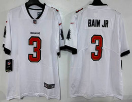 Nike Tampa Bay Buccaneers #3 Rueben Bain Jr White 2026 Draft Authentic Stitched NFL Jersey