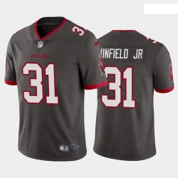 Nike Tampa Bay Buccaneers #31 Antoine Winfield Jr Gray Vapor Untouchable Authentic Stitched NFL Jersey