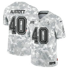 Nike Tampa Bay Buccaneers #40 Mike Alstott 2024 Salute to Service Authentic Stitched NFL Jersey