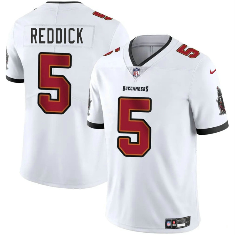 Nike Tampa Bay Buccaneers #5 Haason Reddick White Vapor Untouchable Authentic Stitched NFL Jersey