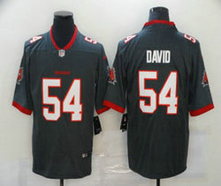 Nike Tampa Bay Buccaneers #54 Lavonte David Gray Vapor Untouchable Authentic Stitched NFL Jersey