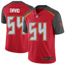 Nike Tampa Bay Buccaneers #54 Lavonte David Red Vapor Untouchable Limited Authentic Stitched NFL Jersey