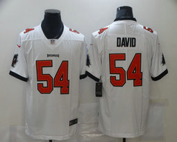 Nike Tampa Bay Buccaneers #54 Lavonte David White Vapor Untouchable Authentic Stitched NFL Jersey