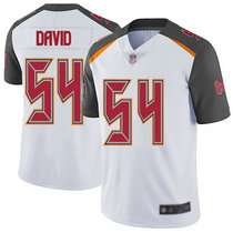 Nike Tampa Bay Buccaneers #54 Lavonte David White Vapor Untouchable Limited Authentic Stitched NFL Jersey