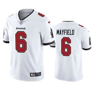 Nike Tampa Bay Buccaneers #6 Baker Mayfield White Vapor Untouchable Authentic Stitched NFL Jersey