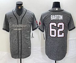 Nike Tampa Bay Buccaneers #62 Graham Barton Hemp grey Joint Authentic Stitched baseball jersey