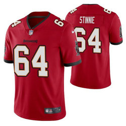Nike Tampa Bay Buccaneers #64 Aaron Stinnie Red Vapor Untouchable Authentic Stitched NFL Jersey