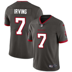Nike Tampa Bay Buccaneers #7 Bucky Irving Gray Vapor Untouchable NFL Jersey