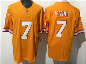 Nike Tampa Bay Buccaneers #7 Bucky Irving Orange Throwback Stitched NFL Jersey