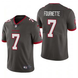 Nike Tampa Bay Buccaneers #7 Leonard Fournette Gray Vapor Untouchable Authentic Stitched NFL Jersey