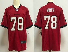 Nike Tampa Bay Buccaneers #78 Tristan Wirfs Red 2020 Vapor Untouchable Authentic Stitched NFL Jersey
