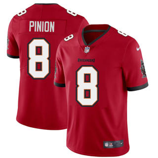 Nike Tampa Bay Buccaneers #8 Bradley Pinion Red Vapor Untouchable Authentic Stitched NFL Jersey