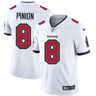 Nike Tampa Bay Buccaneers #8 Bradley Pinion White Vapor Untouchable Authentic Stitched NFL Jersey