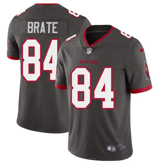 Nike Tampa Bay Buccaneers #84 Cameron Brate Gray Vapor Untouchable Authentic Stitched NFL Jersey