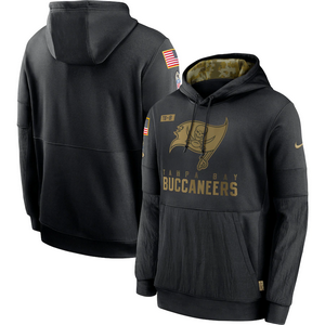 Nike Tampa Bay Buccaneers 2020 Black Salute to Service Pullover Hoodie