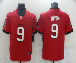 Nike Tampa Bay Buccaneers #9 Joe Tryon Red 2021 NFL Draft Vapor Untouchable Authentic Stitched NFL Jersey