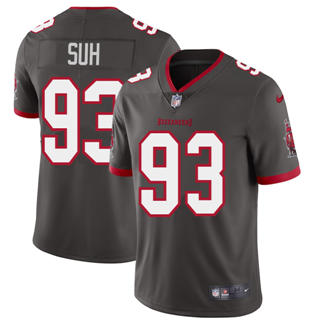 Nike Tampa Bay Buccaneers #93 Ndamukong Suh Gray Vapor Untouchable Authentic Stitched NFL Jersey