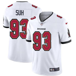 Nike Tampa Bay Buccaneers #93 Ndamukong Suh White Vapor Untouchable Authentic Stitched NFL Jersey