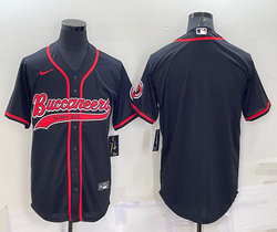 Nike Tampa Bay Buccaneers Blank Black Joint adults Authentic Stitched baseball jersey