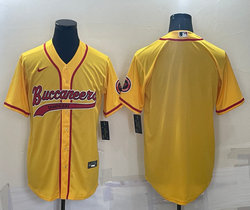 Nike Tampa Bay Buccaneers Blank Carbon Gold Joint adults Authentic Stitched baseball jersey