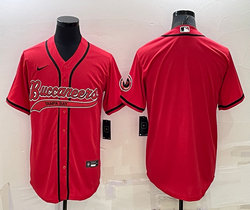 Nike Tampa Bay Buccaneers Blank Red Joint adults Authentic Stitched baseball jersey