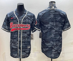 Nike Tampa Bay Buccaneers Grey Camo Joint Authentic Stitched baseball jersey