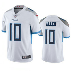 Nike Tennessee Titans #10 Brandon Allen White Vapor Untouchable Authentic Stitched NFL Jersey