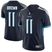 Nike Tennessee Titans #11 A.J. Brown Navy Vapor Untouchable Limited Authentic Stitched NFL Jersey