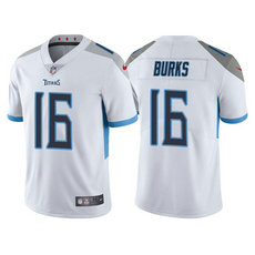 Nike Tennessee Titans #16 Treylon Burks White Vapor Untouchable Authentic Stitched NFL Jersey