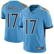 Nike Tennessee Titans #17 Ryan Tannehill Light Blue Vapor Untouchable Authentic stitched NFL jersey