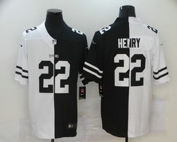 Nike Tennessee Titans #22 Derrick Henry White and Black Authentic stitched NFL jersey