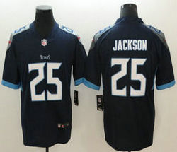 Nike Tennessee Titans #25 Adoree' Jackson Navy Blue New Vapor Untouchable Authentic stitched NFL jersey