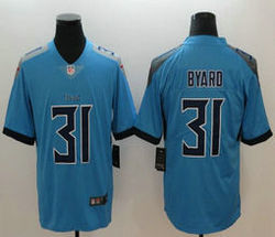 Nike Tennessee Titans #31 Kevin Byard New Light Blue Vapor Untouchable Limited Authentic Stitched NFL Jersey