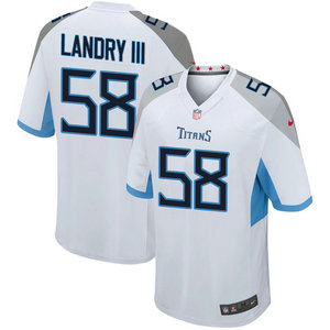 Nike Tennessee Titans #58 Harold Landry White Vapor Untouchable Authentic stitched NFL jersey