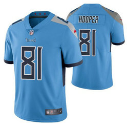 Nike Tennessee Titans #81 Austin Hooper Light Vapor Untouchable Authentic Stitched NFL Jersey