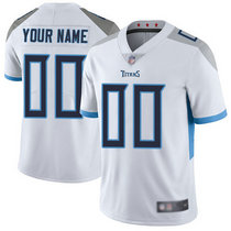 Nike Tennessee Titans Customized White Limited Vapor Untouchable Authentic Stitched NFL Jerseys