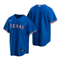 Nike Texas Rangers #Blank Blue Game Authentic Stitched MLB jersey