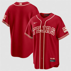 Nike Texas Rangers Blank Red 2026 City MLB Jersey