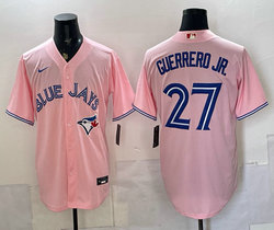 Nike Toronto Blue Jays #27 Vladimir Guerrero Jr. Pink MLB Jersey