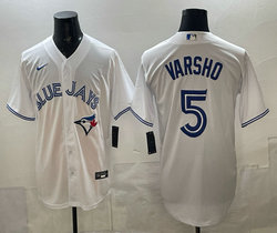 Nike Toronto Blue Jays #5 Daulton White Authentic Stitched MLB Jersey