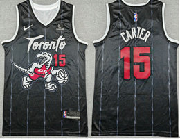 Nike Toronto Raptors #1 Tracy Mcgrady Black 2026 City With Advertising Stitched Jersey