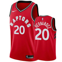 Nike Toronto Raptors #20 Dewan Hernandez Red Game Authentic Stitched NBA Jersey