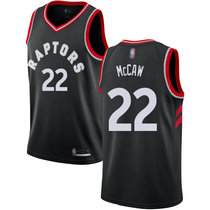 Nike Toronto Raptors #22 Patrick McCaw Black Game Authentic Stitched NBA Jersey