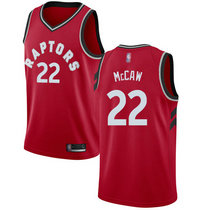 Nike Toronto Raptors #22 Patrick McCaw Red Game Authentic Stitched NBA Jersey