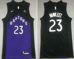Nike Toronto Raptors #23 Fred VanVleet 2020-21 Earned Edition Authentic Stitched NBA Jersey