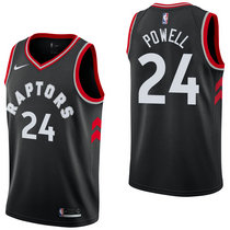 Nike Toronto Raptors #24 Norman Powell Black Game Authentic Stitched NBA Jersey