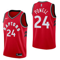Nike Toronto Raptors #24 Norman Powell Red Game Authentic Stitched NBA Jersey