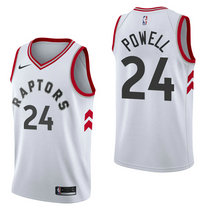 Nike Toronto Raptors #24 Norman Powell White Game Authentic Stitched NBA Jersey